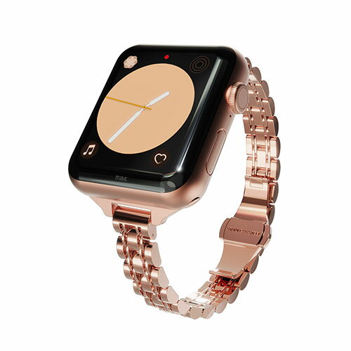 miak JUBILEE METAL BAND for Apple Watch 41/40/38mm ローズゴールド SJEMA-W3840RG miak JUBILEE METAL BAND for Apple Watch 41/40/38mm ローズゴールド SJEMA-W3840RG