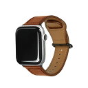EGARDEN GENUINE LEATHER STRAP for Apple Watch 41/40/38mm Apple Watch用バンド ブラウン EGD20604AW(2)