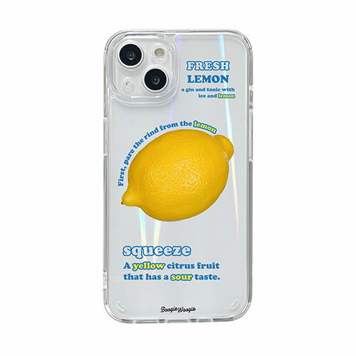 BOOGIE WOOGIE オーロラケース for iPhone 14 Lemon 背面カバー型 BW24099i14 BOOGIE WOOGIE オーロラケース for iPhone 14 Lemon 背面カバー型 BW24099i14