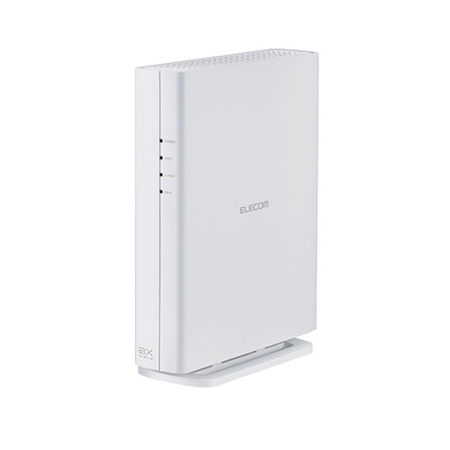 エレコム 無線LAN中継器/11ax.ac.n.a.g.b/2402+574Mbps/ホワイト WTC-X3000GS-W エレコム 無線LAN中継器/11ax.ac.n.a.g.b/2402+574Mbps/ホワイト WTC-X3000GS-W