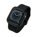 エレコム Apple Watch44mm用ソフトバンパー AW-20MBPUBK(2)