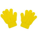 【30個セット】 ARTEC カラーのびのび手袋 黄 ATC1202X30