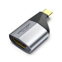 VENTION Type C Male to HDMI Female アダプター Gray HDMI1.4規格 アルミニウム合金 TC-2366(2)