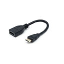 【10個セット】 日本トラストテクノロジー JTT miniHDMIオス-HDMIメス変換ケーブル15cm JTMIHDM-HDF15X10(2)