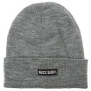 MACK BARRY マクバリー 【BEANIE(ビーニー)】 MACK BARRY マクバリー BASIC BEANIE グレー MCBRY70689