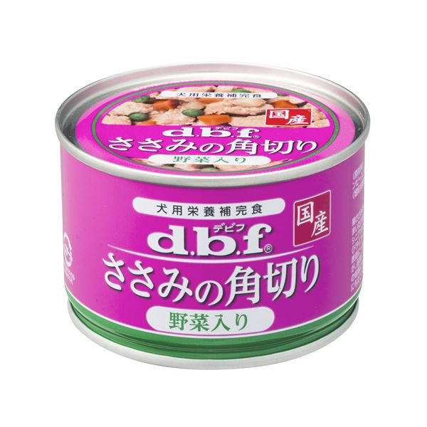 (まとめ)デビフ ささみの角切り 野菜入り 150g 【犬用・フード】【ペット用品】【×24セット】