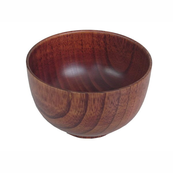 送料無料 木製汁椀 布袋スリ 4.3寸