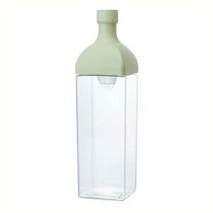 ハリオ カークボトル スモーキーグリーン HARIO 角型ボトル 日本製 国産