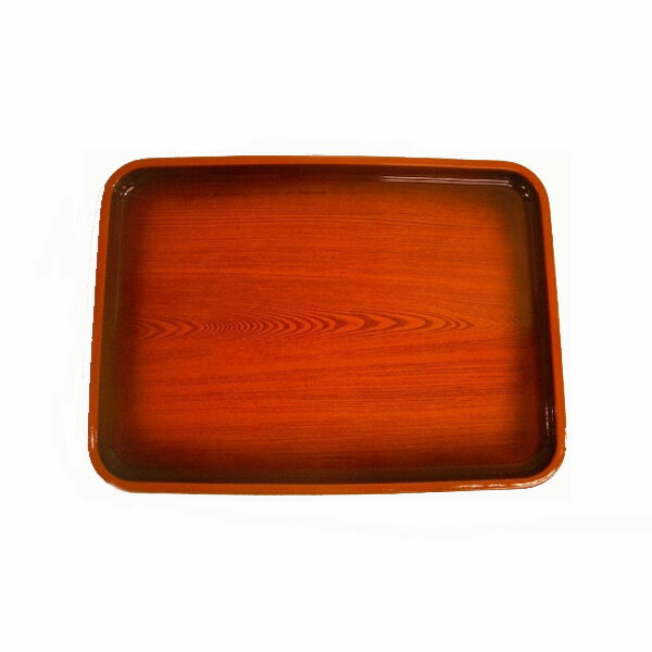 長盆 桂杢 すべり止め トレー お盆 会席膳 飲食店 家庭用 業務用 おぼん トレイ