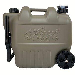 ASNTタンク ホイール20L ウォータージャグ キャンプ アウトドア 水ポリタンク 給水タンク 貯水タンク 防災 キャスター 取っ手