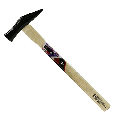 先切鎚 金槌 トンカチ 打撃面幅：24mm 木と鉄の二重クサビ 木柄 木材への釘打ち 片手ハンマー  ...