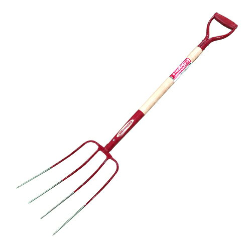木柄4本爪フォーク 千吉 草集め 園芸 清掃 掃除道具 ガーデニング