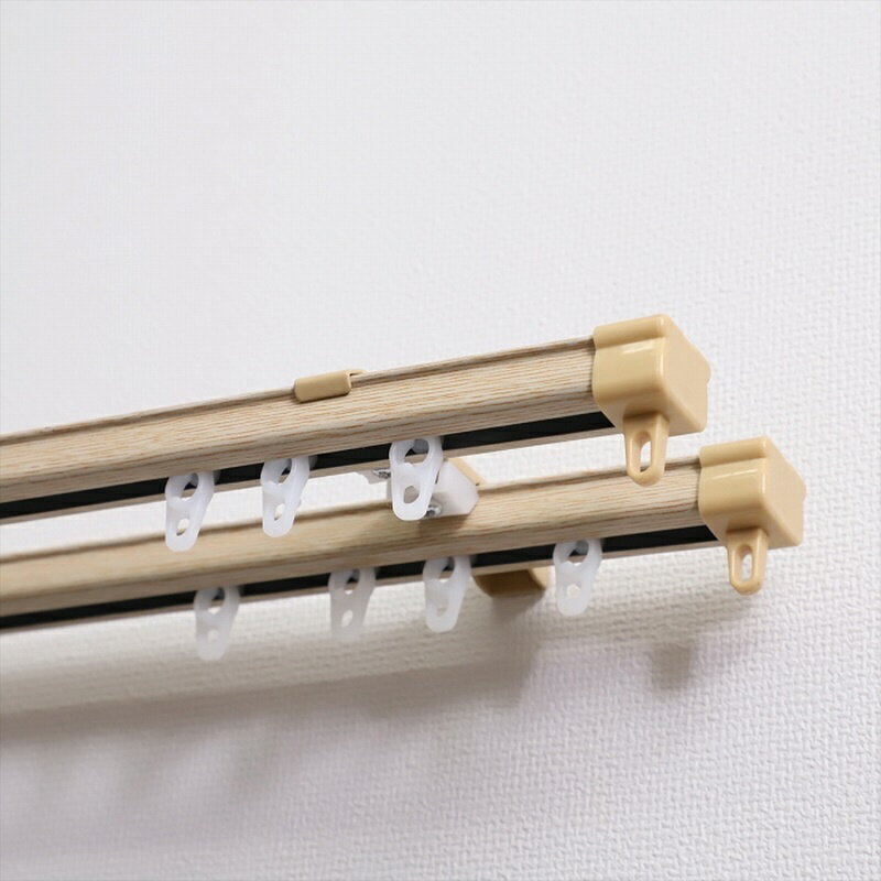 1mD木目M型伸縮カーテンレール ALTO　NA