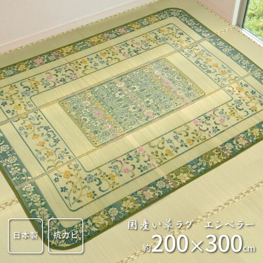 国産い草センターラグ エンペラー 約200×300cm 長方形 紋織 日本製 い草 畳上敷き 畳 茣蓙 い草マット センターラグ リビングラグ マット ござ 和風 カーペット 高級感 モダン シンプル 子供部屋 国産い草センターラグ エンペラー 約200×300cm 長方形 紋織 日本製 い草 畳上敷き 畳 茣蓙 い草マット センターラグ リビングラグ マット ござ 和風 カーペット 高級感 モダン シンプル 子供部屋