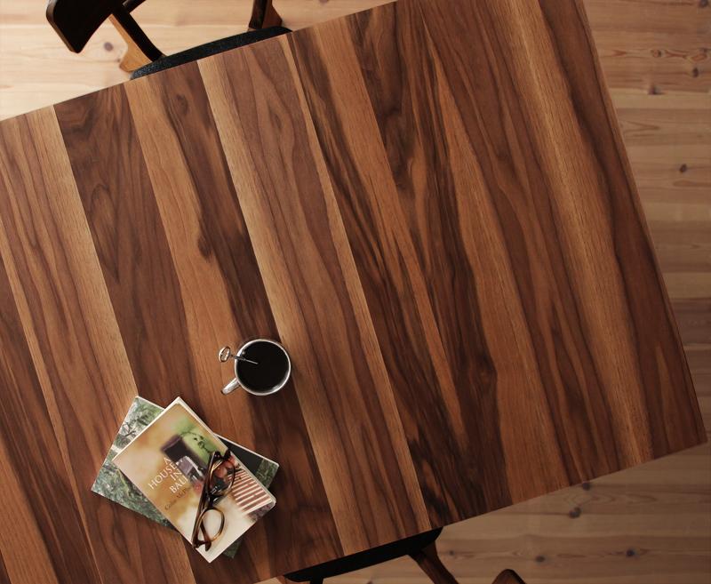 送料無料 ダイニングテーブル単品 幅120 150 180 テーブル 天然木ウォールナットエクステンションダイニング ヌーベル 天板 伸ばせる 伸縮テーブル 伸長 ダイニング 食卓テーブル 木製 カフェテーブル 人気 北欧