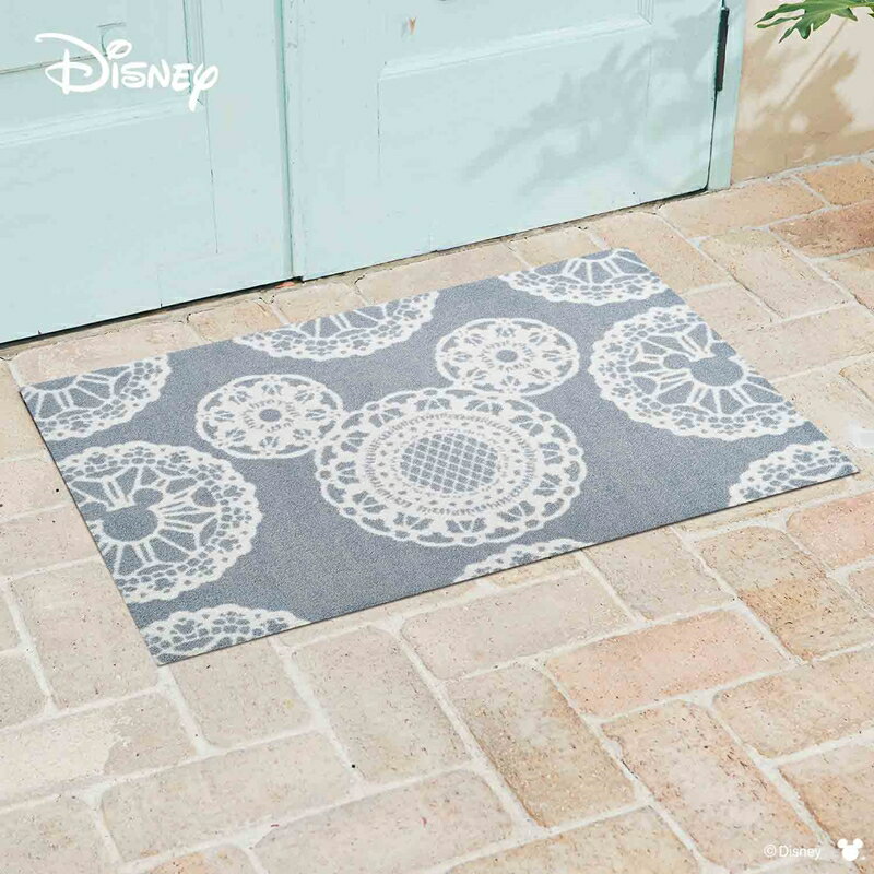 玄関マット Mickey/ミッキー レース グレー 60×90cm おしゃれ かわいい 洗える 滑り止め 屋内 野外 室内 フロアマット 日本製 エントランスマット ラグマット リビング 薄型 ドアマット オールシーズン
ITEMPRICE