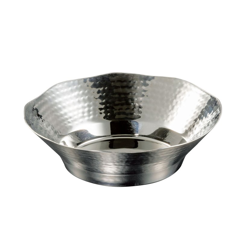 ステンレス槌目　花びら鍋