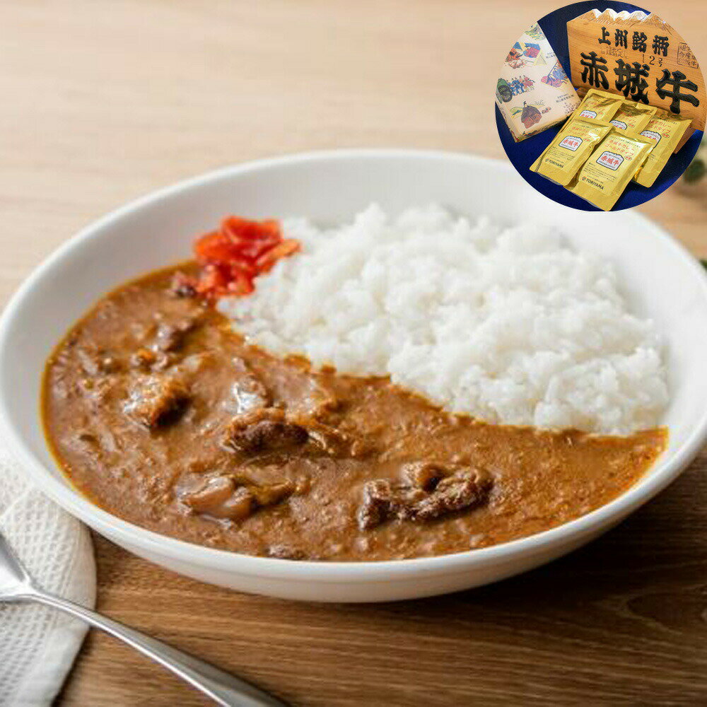 群馬 赤城牛カレー ゴールドタイプ 200g 5 中辛 