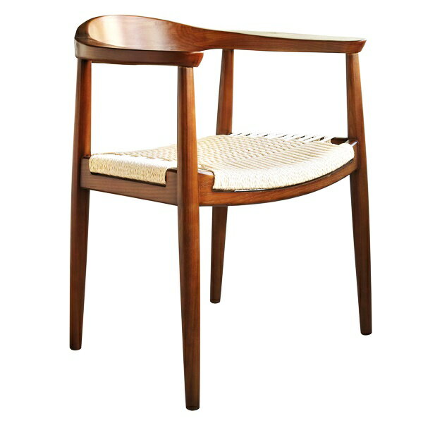 ダイニングチェア アームチェア デザイナーズ PP501 THE CHAIR ペーパーコード仕様（カナコ編み） 北欧 カントリー モダン おしゃれ アジアン ロビーチェア ラウンジチェア デザインチェア 肘置き ひじ掛けあり 肘あり 一人掛け 1P 食卓チェア いす イス ミッドセンチュリー
