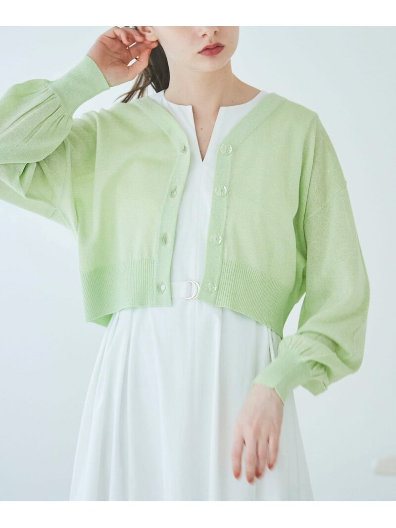 【予約商品について】 ※「先行予約販売中」「予約販売中」をご注文の際は予約商品についてをご確認ください。■重要なお知らせ※ 当店では、ギフト配送サービス及びラッピングサービスを行っておりません。ラッピング・ギフト配送について同時に複数の商品を注文された場合メーカー希望小売価格について置き配についてご利用ガイド31 Sons de mode（トランテアン ソン ドゥ モード）2024年春夏 シアーラメカーディガン品番：TT418322落ち感のあるラインがきれいなマーメイドスカート。ダブルステッチで縦長効果を与え細見えも叶えてくれます。バックレースアップ仕様なのでお好みのフィット感で着用していただける万能ボトムです。型番：TT418322-81-12 PG9633【採寸】着丈46.0cm、肩巾52.0cm、身巾53.0cm、裾巾37.0cm、袖丈51.0cm、袖巾20.0cm、袖口巾8.0cm商品のサイズについて【商品詳細】中国素材：ポリエステル42%, ナイロン30%, レーヨン28%サイズ：S※画面上と実物では多少色具合が異なって見える場合もございます。ご了承ください。商品のカラーについてこの商品はセール商品のため返品・交換対象外です詳細はこちら >>