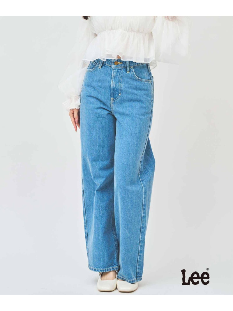 【SALE／50%OFF】【Leeコラボ】デニムワイドパンツ 31 Sons de mode トランテアン ソン ドゥ モード パンツ その他のパンツ ブルー【RBA_E】【送料無料】[Rakuten Fashion]