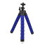 当日発送 防犯カメラ専用 フレキシブル三脚 撮影したい角度に調節可能 ブルー xd-l002bl