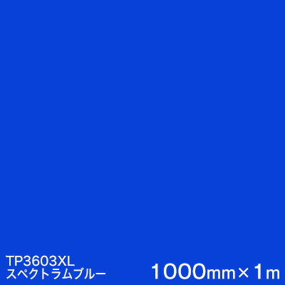 TP3603XL (スペクトラムブルー) ＜3M＞＜スコッチカル＞フィルム XLシリーズ(透過) 1000mm巾×1m 屋外内照式看板 カッティング用シート 