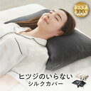 【LINE500円OFFクーポン】 枕カバー シルク 100% ヒツジのいらない枕 63x43 母の日 ギフト 誕生日 プレゼント 枕 カバー シルク製 シルク...