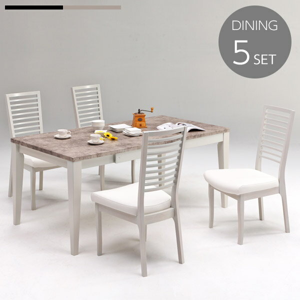 ダイニングテーブルセット伸長式ダイ...