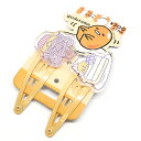 ぐでたま GUDETAMA キャラクター アクセサリー パッチンピン スリーピン 子供 キッズ かわいい プレゼント プチプラ SSP-38