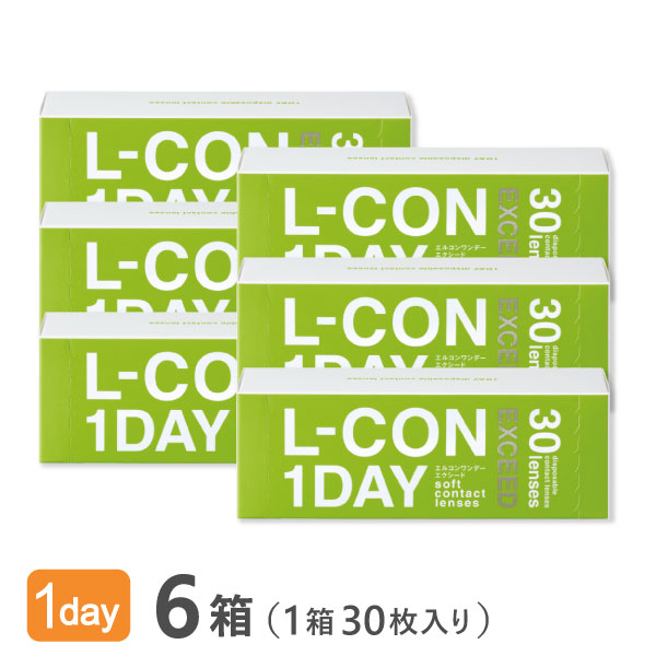 ̵L-CON1DAY EXCEEDʥ륳ǡɡ6ȢåȡȤΤƥ󥿥ȥ 1ѥ/ҥ󥷥lcon-ex