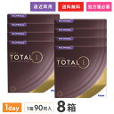 【送料無料】デイリーズトータルワン マルチフォーカル 90枚入 8箱セット 1日使い捨てコンタクトレンズ(遠近両用 / 両眼12ヶ月分 / アルコン / チバビ...