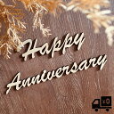 レターバナー ハッピーアニバーサリー 記念日 おしゃれ 木製 飾り 壁飾り Happy Anniversary お祝い 筆記体 ウッドバナー wood bann...