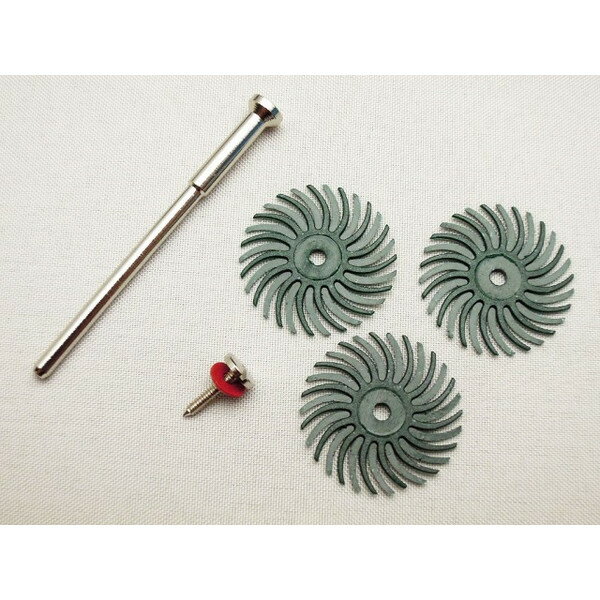 〇メール便無料 365tool　ラジアル型ブリッスル素材ディスク　1本売り