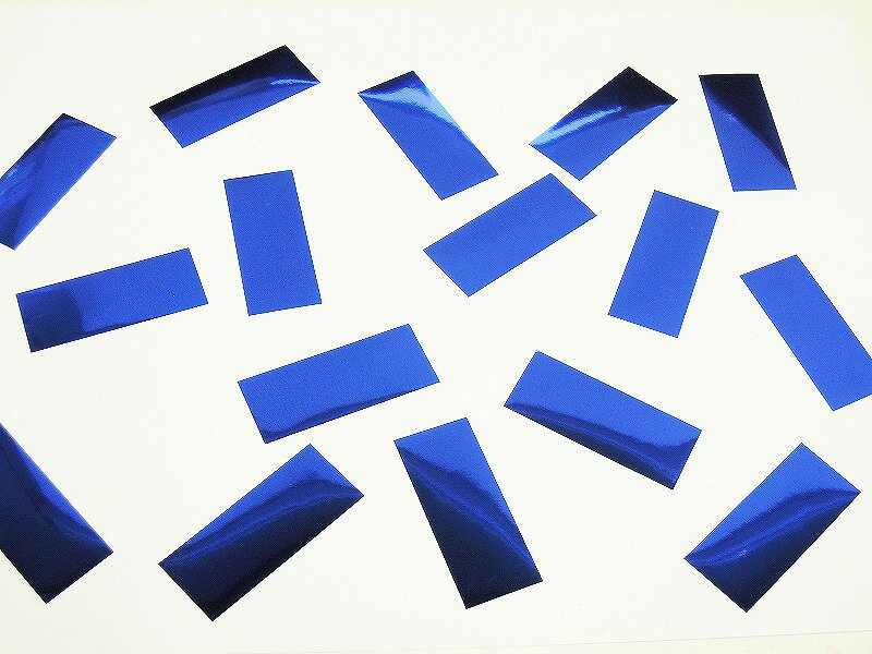 ○送料無料　ミツクラの紙吹雪　業務用　おススメ　ブルー　1kg 約35000枚 素材PET製　回転落下型　長時..