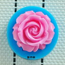 〇メール便無料 シリコンモールド　デコパーツ製作モールド　薔薇の花