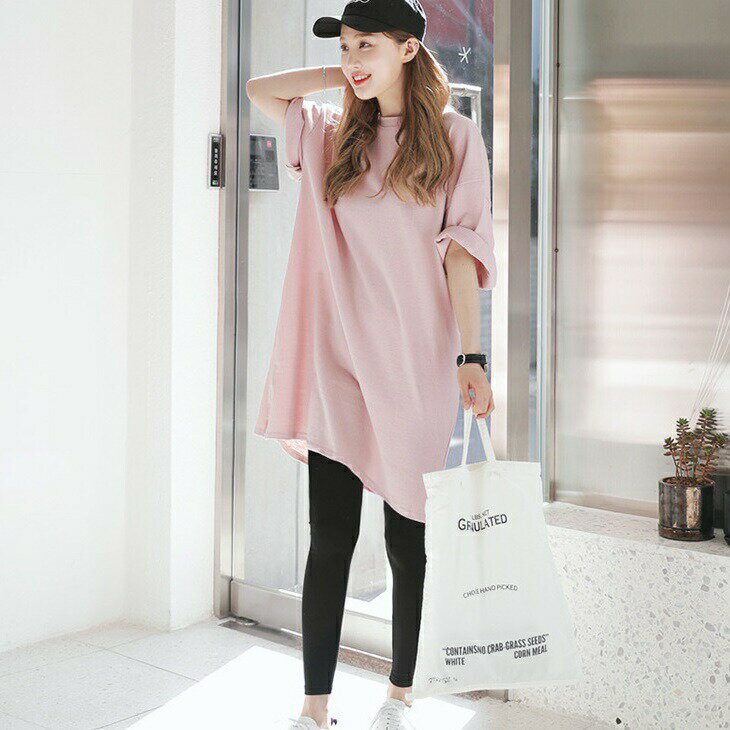 Tシャツワンピースカットソーレディ...