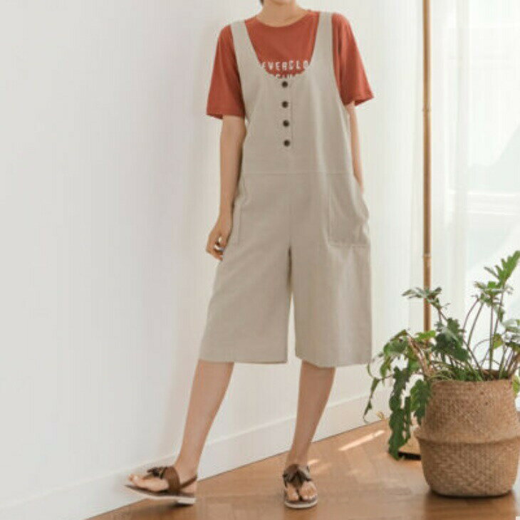 デニム オーバーオール サロペット 夏 レディース ラズベリーピンク 若見え スリミング ストリート カジュアル ストレート ワイドレッグ ジャンプスーツ 若見え おしゃれ かわいい