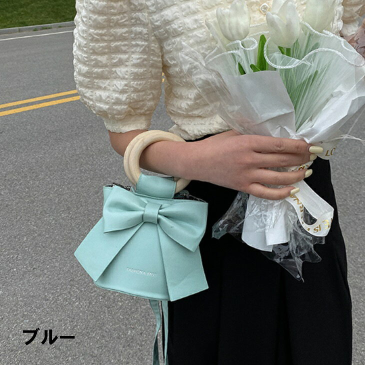 レディースバッグ ハンドバッグ 型押しバッグ ボウノット レザー風ハンドル バケットバッグ 大人コーデ ショルダーバッグ メッセンジャーバッグ 大人カジュアルアラサーママ ワンマイルファッション シンプルライフ 韓国コーデ 韓国 ファッション ins