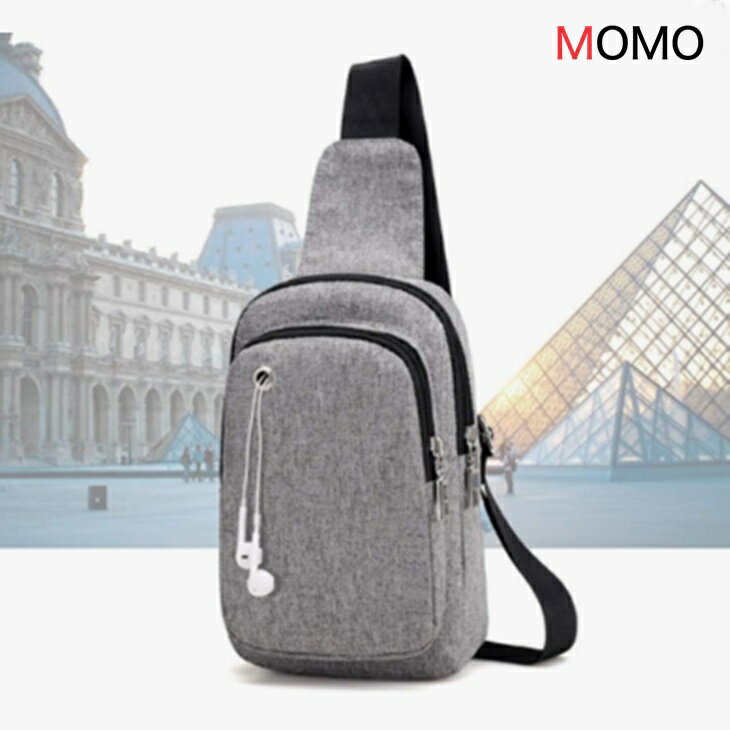 ユニセックス ショルダーバッグ メッセンジャーバッグ アウトドアポーチ ミニチェストバッグ スポーツ用 お出かけ用 携帯電話 財布収納 コンパクト収納 男女兼用...