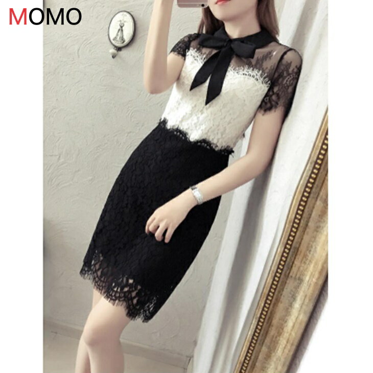 マーメイドドレス レース シースルー ドット ドレスワンピ キャバドレス パーティードレス ナイトドレ..