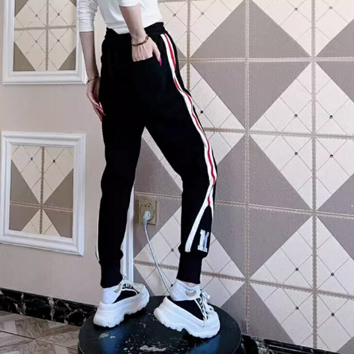 レディース ゴルフウエア 温か 防寒 ジャージ パンツ ゴルフ スウェット パンツ golf wear 暖か フィット 履きやすい 素材 大人カジュアル カジュアルゴルフウエア 大人カジュアル 韓国 ゴルフ 大きいサイズ ins