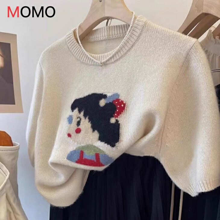 樂天商城 - 卸問屋直送 キャラクター柄が可愛い レディース ゴルフウエア 半袖 Uネック Tシャツ 普段着使いにも カジュアルゴルフウエア 動きやすい 素材 オールシーズン対応 ゴルフセットアップ 春夏秋冬ゴルフ サマーシャツ インポートカジュアル ゴルフウエア