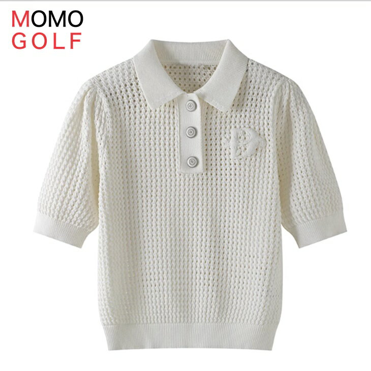 도매점 직송 조건 고품질 골프웨어 여성 메쉬 폴로 반소매 셔츠 스트레치 속건 흡수 통기성 소재 상쾌한 착용감 올 시즌 레이디스 골프웨어 어른 캐주얼 캐주얼 골프 여성 골프 여자 XS ~ M