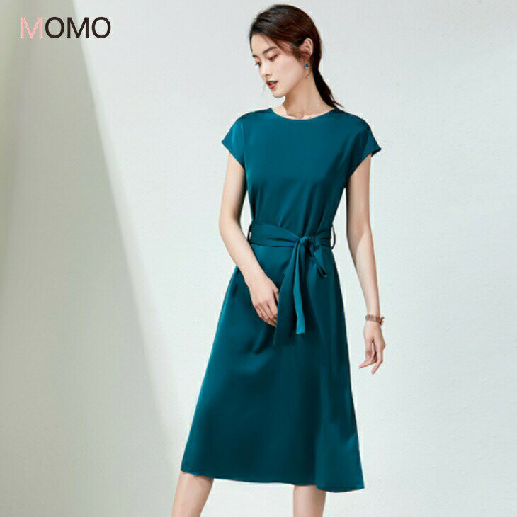 Aラインドレスワンピース ナチュラルワンピース さわやかワンピ 大人フェミニンワンピース 大人カジュアル OL お出かけ きれいめ 大人ファッション 大人コーデ アラサーファッション アラサーコーデ 韓国ファッション 韓国コーデ 大人韓国コーデ