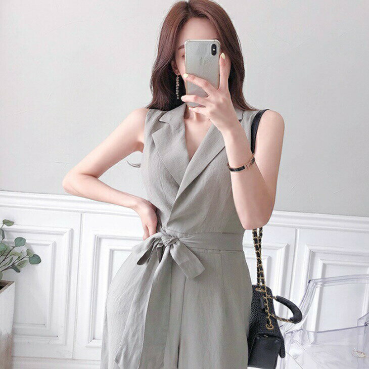 樂天商城 - ジャンプスーツ パンツスーツ ワンピース オーバースーツ ワイドパンツ レーストップス 大人ファッション 大人コーデ ワンマイルコーデ アラサーファッション アラサーコーデ アラフォーコーデ アラフォーファッション