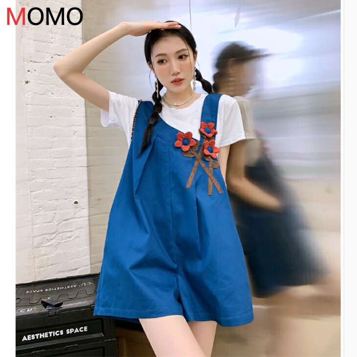 樂天商城 - ワイドレッグジャンプスーツ シンメトリーワンピース風 ルーズサマージャンプスーツ レディース フェアリーワンピース 大人可愛いコーデ 20代 30代 フェアリーコーデ 大人コーデ ママコーデ アラサーコーデ 大人カジュアル 韓国 レディース ins