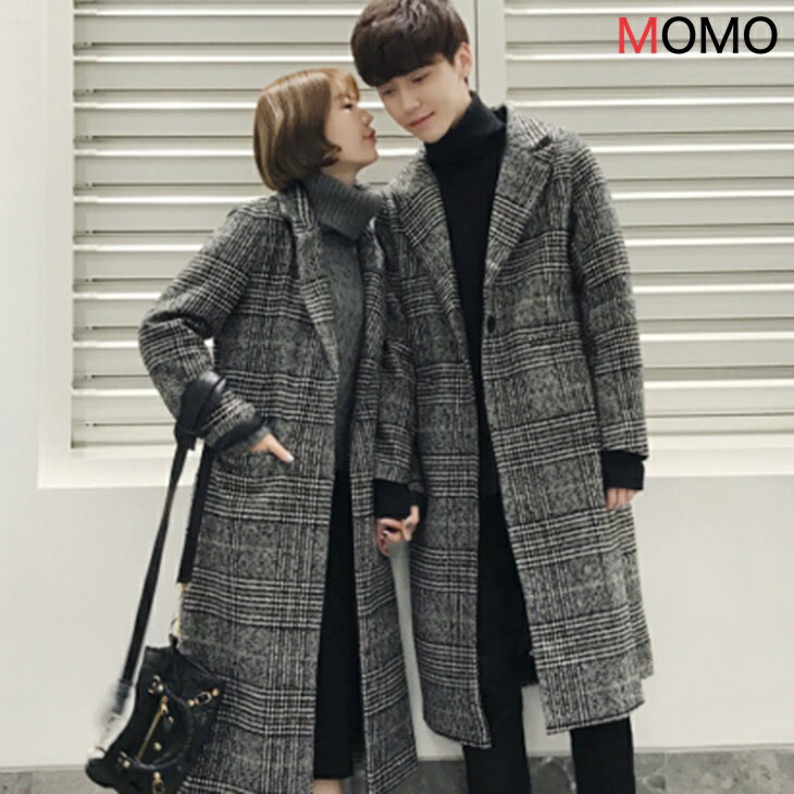 樂天商城 - ロングチェックコート ロングコート ジャケット マキシ丈 マキシコート ベーシック シンプル 長袖 チェスター フォーマル オフィス OL カジュアル 上品 レディース お出かけ ins デート 韓国 トレンド ママ ガール 被らないインポートカジュアル