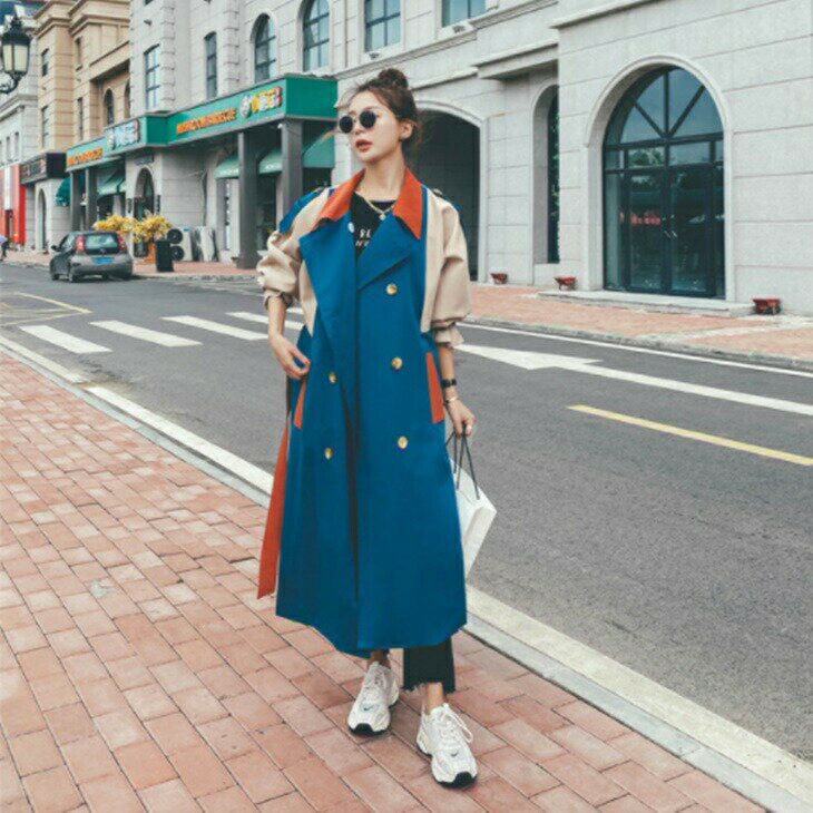 樂天商城 - ステッチオーバーコート 被らないコート 秋冬ミドル丈コート あったかアウター オトナコート 大人ファッション 大人コーデ 気軽に羽織れるアウター ワンマイルコーデ アラサーファッション アラサーコーデ ママファッション ママコーデ 韓国ファッション