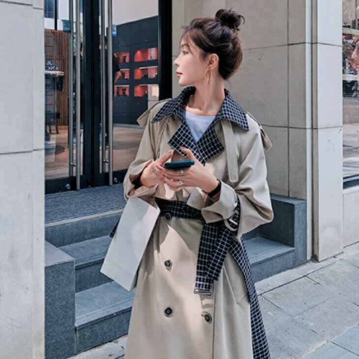 お洒落レトロコート 被らないコート 秋冬ミドル丈コート ベルト付 あったかアウター 大人コート 大人ファッション 大人コーデ 気軽に羽織れるアウター ワンマイルコーデ アラサーファッション アラサーコーデ ママファッション ママコーデ 韓国ファッション